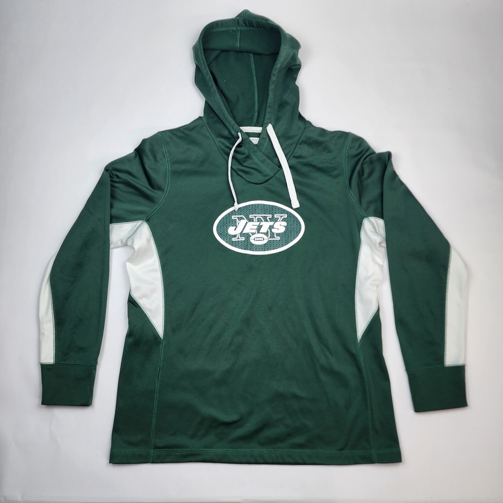 NFL Women's New York‎ Jets Hoodie Team Apparel Size XL